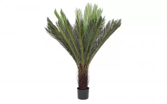 Sztuczna roślina cyca przez 120 cm 28 liści Sztuczna roślina cyca przez 120 cm 28 liści