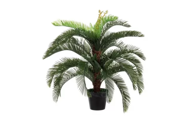 Sztuczna roślina doniczkowa palma cyc sas 100 cm 30 liści