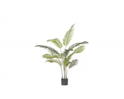 Sztuczna roślina doniczkowa palma kenzia 120 cm 14 liści