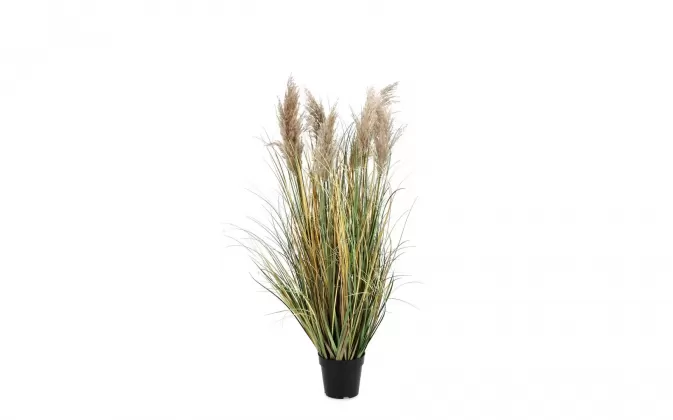 TRAWA PAMPASOWA GYNERIUM Sztuczna roślina dekoracyjna 120 cm
