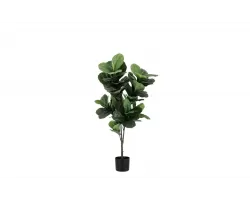 FIKUS LIROLISTNY FICUS LYRATA Sztuczna roślina dekoracyjna 120 cm / 72 liście