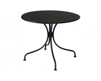 Okrągły stół na taras lub do ogródków BALATA d90 cm stal malowany proszkowo
