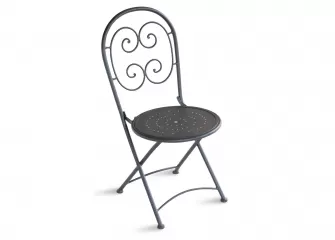 składane krzesło stalowe ogrodowe OMBRE
