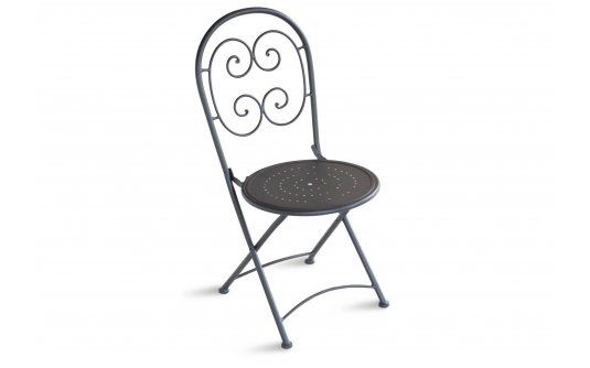 składane krzesło stalowe ogrodowe OMBRE składane krzesło stalowe ogrodowe OMBRE