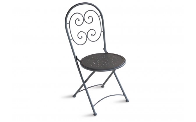 składane krzesło stalowe ogrodowe OMBRE