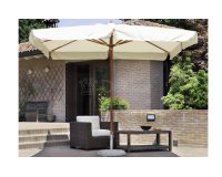 parasol noga centralna kremowy 3x4 m