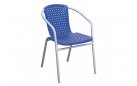 niebieskie krzesło bistro