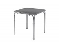 kwadratowy-stolik-aluminiowy-bistro UGGIO 70x70