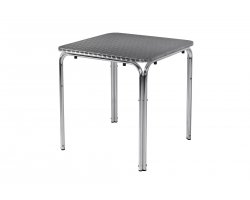 kwadratowy-stolik-aluminiowy-bistro UGGIO 70x70