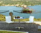 kwadratowy stolik bistro 70x70 cm aluminiowy do kawiarni