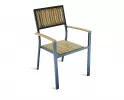 aluminiowe krzesło ogrodowe