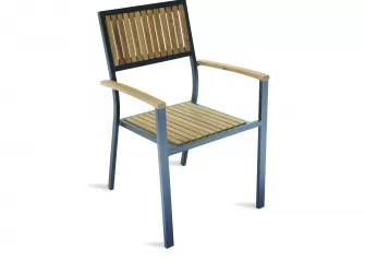 aluminiowe krzesło ogrodowe