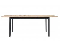 Rozkładany stół ogrodowy 150-210x90 cm ANELLE antracyt