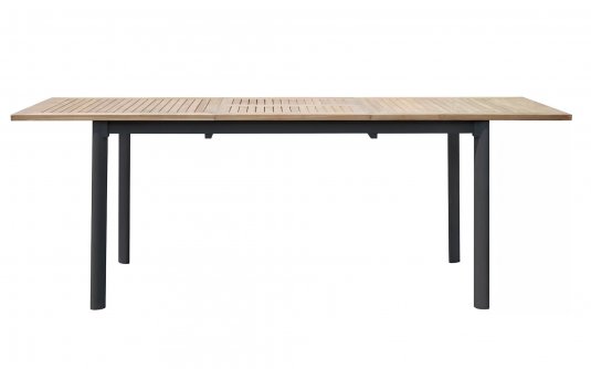 Rozkładany stół ogrodowy 150-210x90 cm ANELLE antracyt