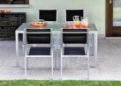 komplet aluminiowych mebli do ogrodu