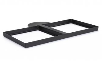 Podstawa boczna czarna do parasoli INES i Orion Bizzotto