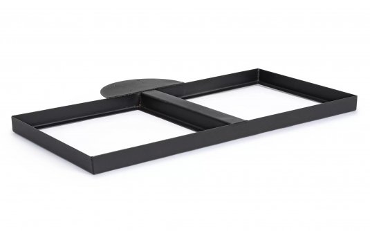 Podstawa boczna czarna do parasoli INES i Orion Bizzotto