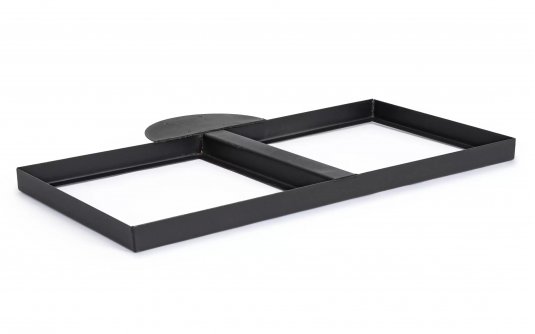 Podstawa boczna czarna do parasoli INES i Orion Bizzotto