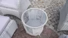 okragły stolik rattanowy
